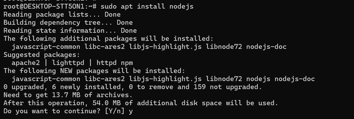 Install Node.js on Ubuntu 2